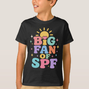 Camiseta Gran fan de la protección solar SPF en verano
