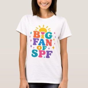 Camiseta Gran fan de la protección solar SPF en verano