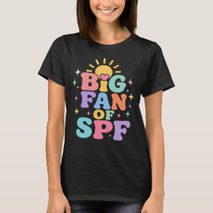 Camiseta Gran fan de la protección solar SPF en verano
