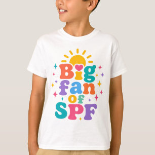 Camiseta Gran fan de la protección solar SPF en verano