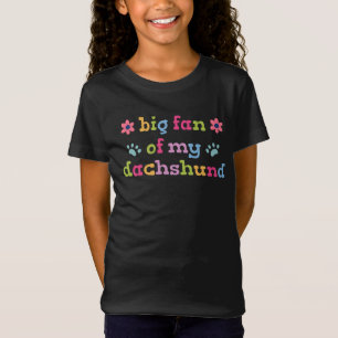 Camiseta Gran fan de mi Dachshund
