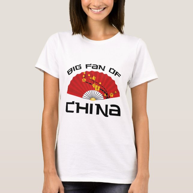 Camiseta Gran Fanático De China (Anverso)