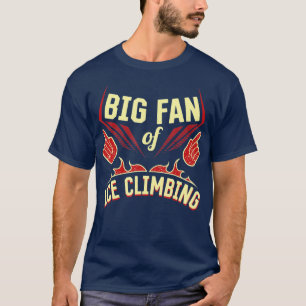 Camiseta Gran fanático de los juegos deportivos de escalada