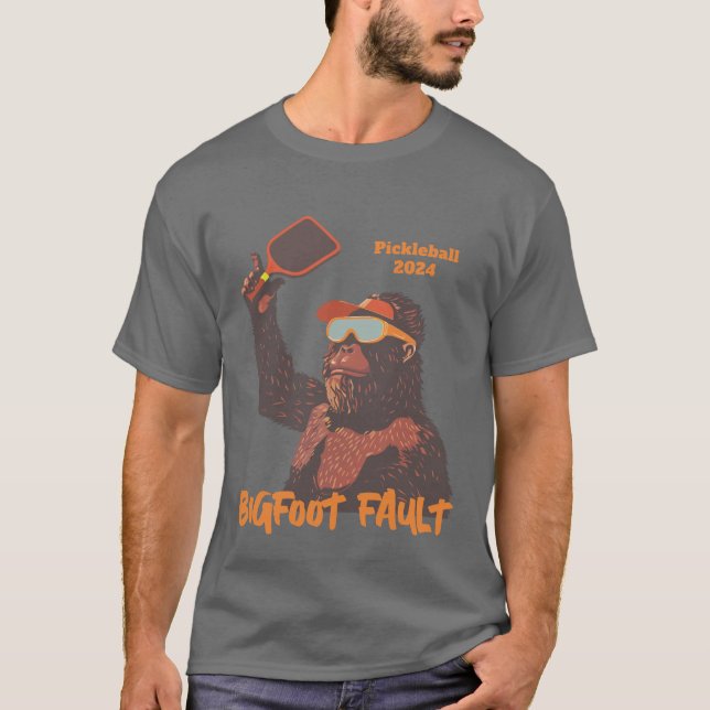 Camiseta Gran Fault Pun Funny Pickleball (Anverso)