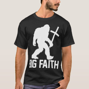 Camiseta Gran Fe Cristiana Con Chris Funny Cruzado