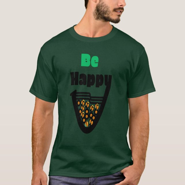 Camiseta Gran Felicidad en Movimiento para amantes de las c (Anverso)
