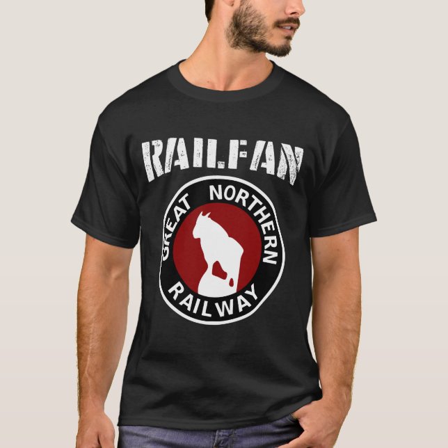 Camiseta Gran ferrocarril del norte (Anverso)