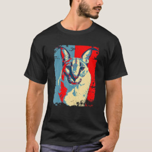 Camiseta Gran Floppa Meme Cat Cute Caracal Cat Retro Distan
