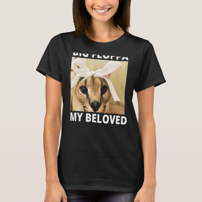 Camiseta Gran Floppa Mi Querido Meme De Gato St Caracal (Anverso)