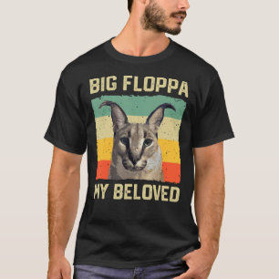 Camiseta Gran floppa mi querido meme lindo gato católico re