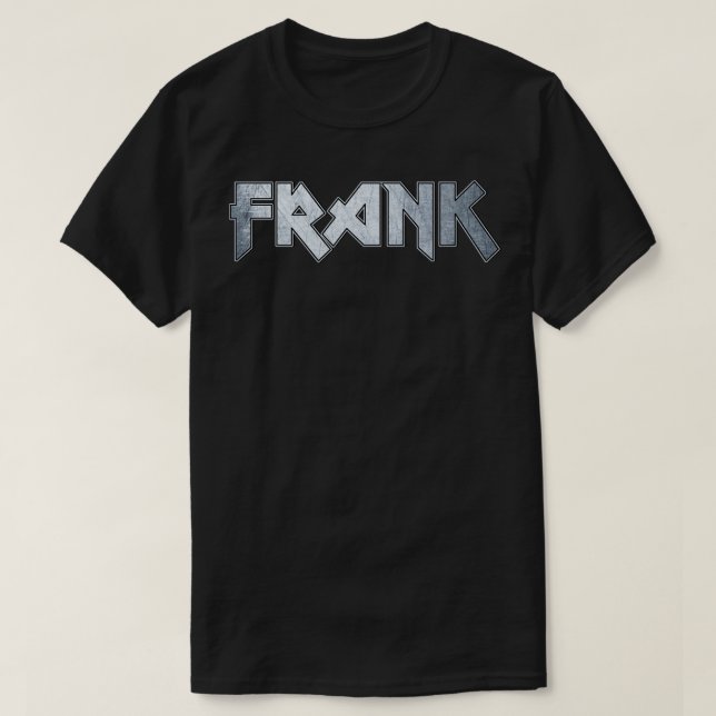 Camiseta Gran Frank metalizado (Diseño del anverso)