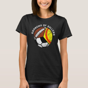 Camiseta Gran Fútbol De La Abuela De Ballers
