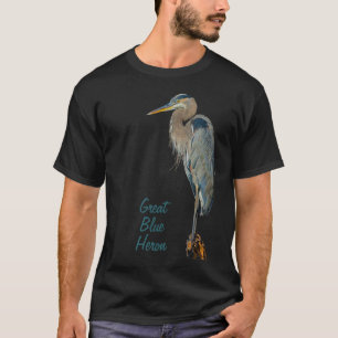 Camiseta Gran garza azul