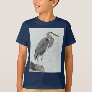 Camiseta Gran garza azul