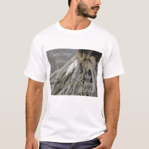 Camiseta Gran Garza Blanca (Ardea alba) OBX Outer Banks