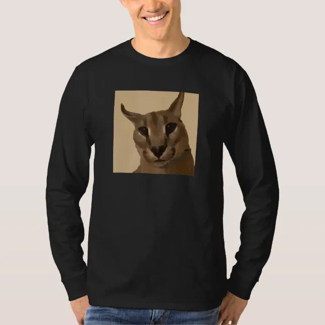 Camiseta Gato Grande Floppa Meme