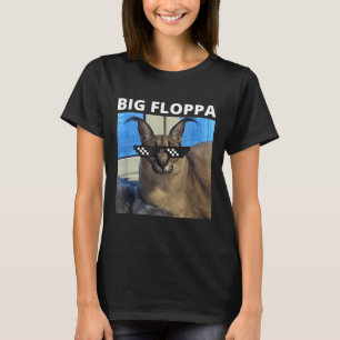 Camiseta Gran gato meme floppa