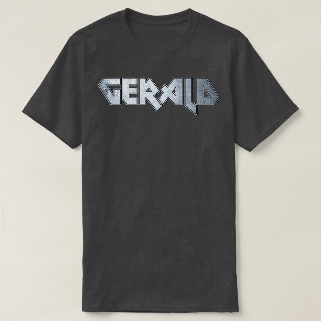 Camiseta Gran Gerald metalizado (Diseño del anverso)