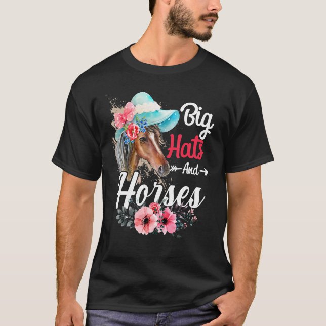 Camiseta Gran Gorra Niza Gorra Carreras de caballos Derby D (Anverso)