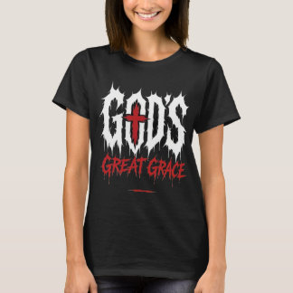 Camiseta Gran Gracia de Dios Sp Extreme Death Metal Cristia