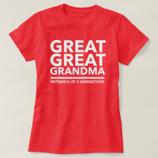 Camiseta Gran gran abuela