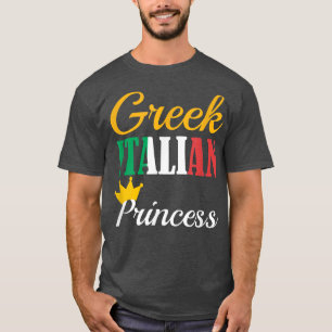 Camiseta GRAN GRECIA ITALIANA PRINCESSProud Grecia Orgullo 