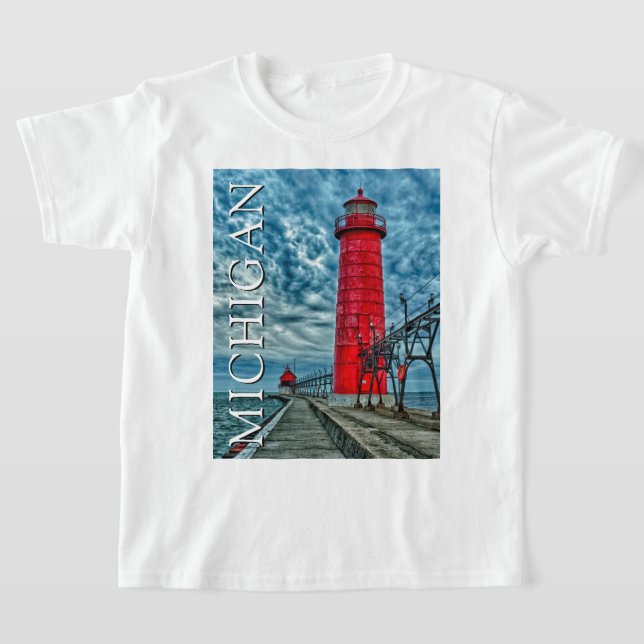 Camiseta Gran Haven Faro | Michigan (Distribución)