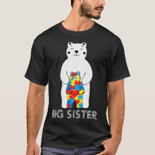 Camiseta Gran Hermana con autismo y conciencia de la camise