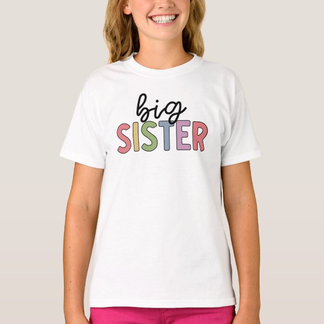 Camiseta Gran Hermana de la cultura promovida a la hermana (Anverso)