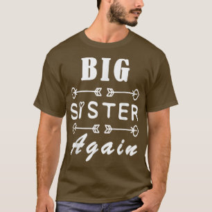 Camiseta Gran Hermana de nuevo para chicas con Arrow Funny