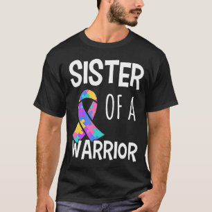 Camiseta Gran Hermana Del Autismo Hermana De Una Hermandad 