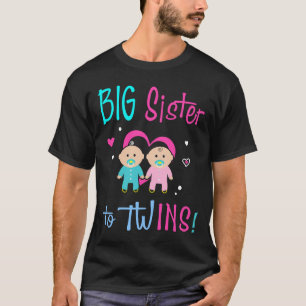 Camiseta Gran Hermana Del Chica De Los Gemelos