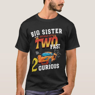 Camiseta Gran Hermana Del Niño De Dos Años Racin