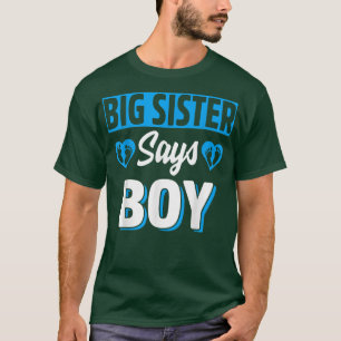 Camiseta Gran Hermana dice que chico lindo género revelar e