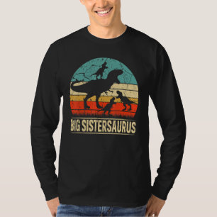 Camiseta Gran Hermana Dinosaurio T Rex Gran Hersauro 3 Niño