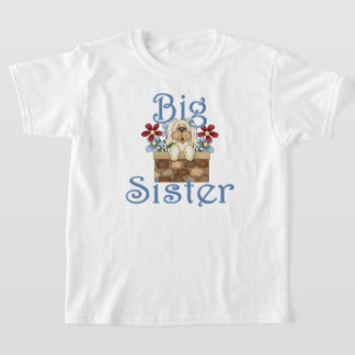 Camiseta Gran Hermana Fluffy Pup Whimsical Dog