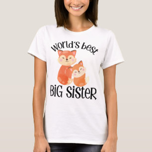 Camiseta Gran Hermana Fox Baby Invitación