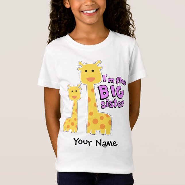 Camiseta Gran Hermana Giraffe (Anverso)