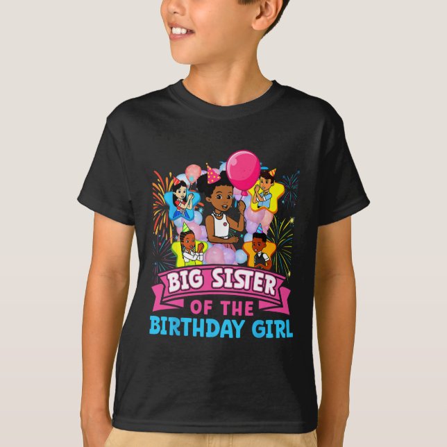 Camiseta Gran Hermana Gracie's Corner Birthday Dolls Cute P (Anverso)