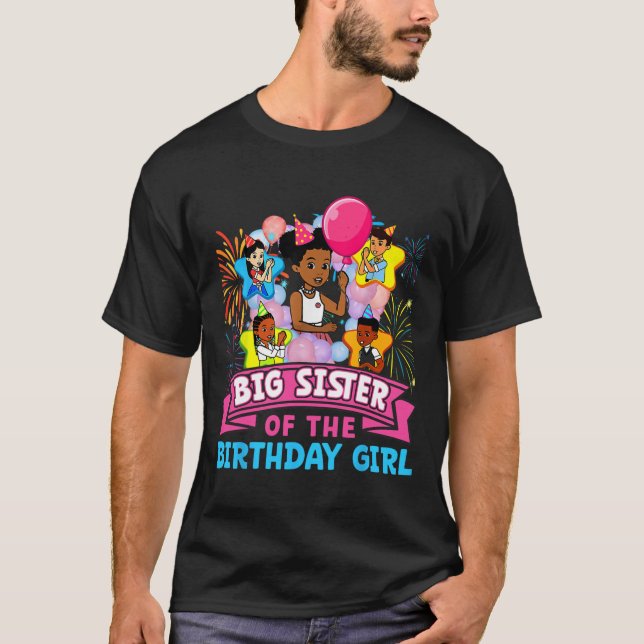 Camiseta Gran Hermana Gracie's Corner Birthday Dolls Cute P (Anverso)