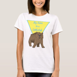 Camiseta Gran Hermana Grizzly Bear Cub