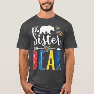Camiseta Gran Hermana osos Autismo Sensibilización Shirt Am