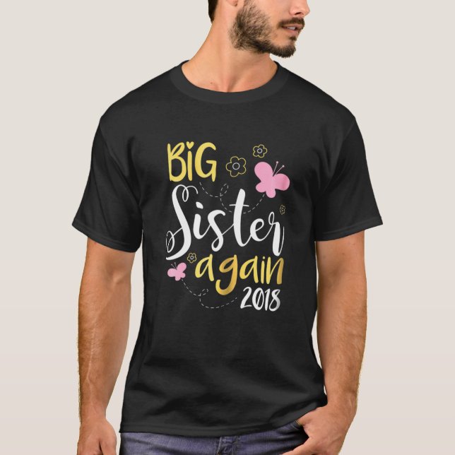 Camiseta Gran Hermana otra vez hermana hija mayor (Anverso)