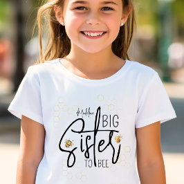 Camiseta Gran Hermana para ser Chicas dulces de Baby Shower