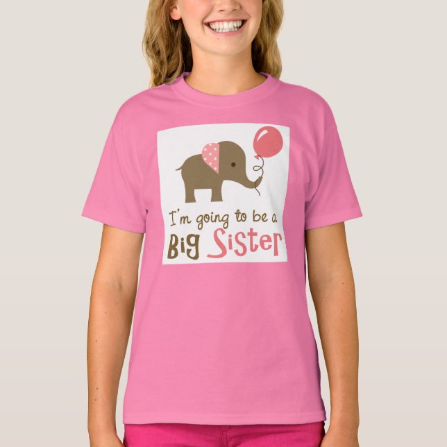 Camiseta Gran Hermana por ser - Mod Elephant (Anverso)