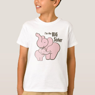 Camiseta Gran Hermana Rosa Elefante
