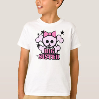 Camiseta Gran Hermana Rosa Skull