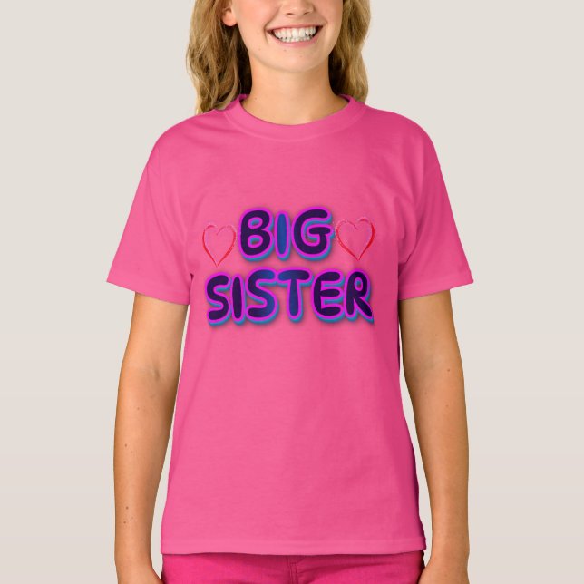 Camiseta "Gran Hermana Tee - Celebrar la Siblinghood" (Anverso)