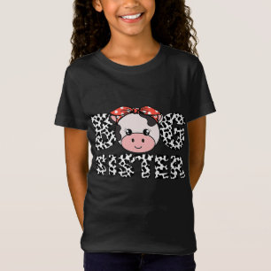 Camiseta Gran Hermana Vaca Granjero Partido Familiar Fundid