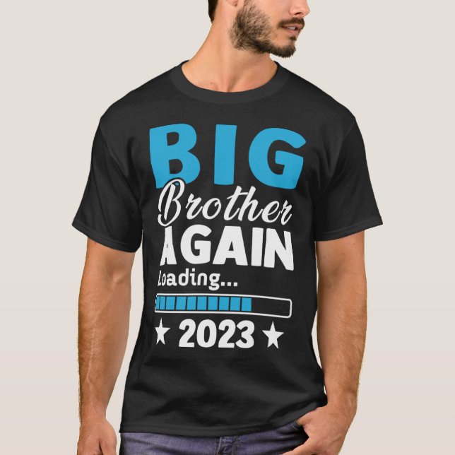 Camiseta Gran Hermano 2023 Carga de Invitación para Bebé Pr (Anverso)